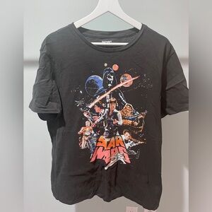 Old Navy Black Star Wars Tee